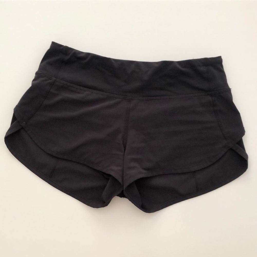 Lululemon Speed Up Shorts 2.5in Black SZ 2